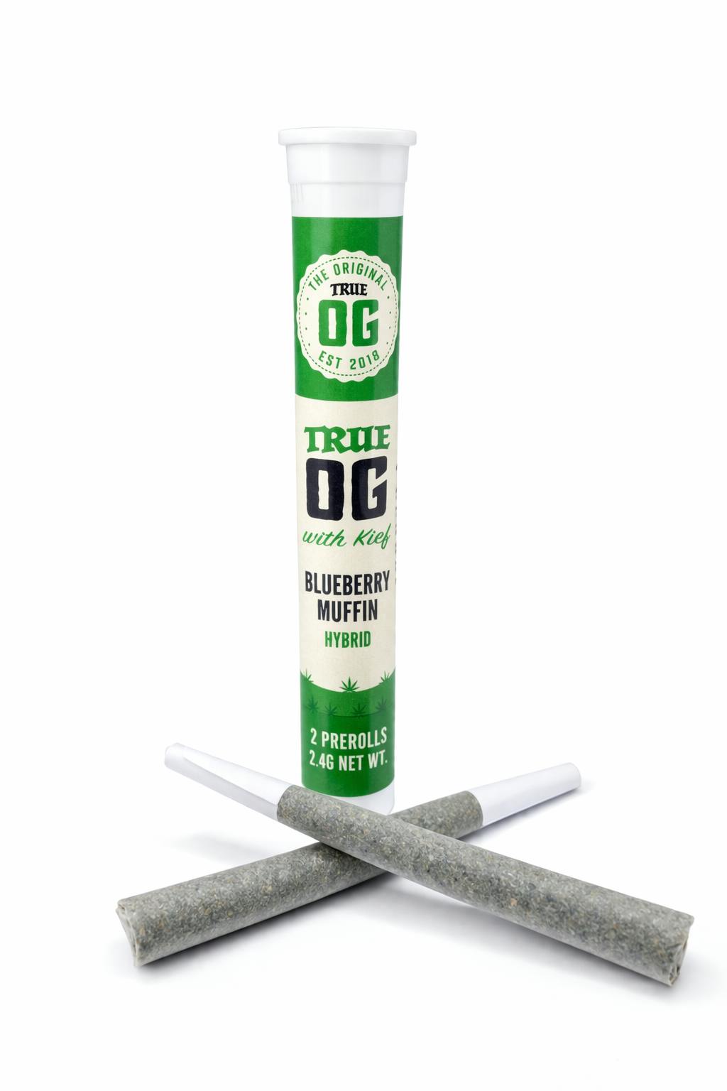 True OG | Blueberry Muffin | Infused Joints | 1.2g each | 2pk by TRUE OG
