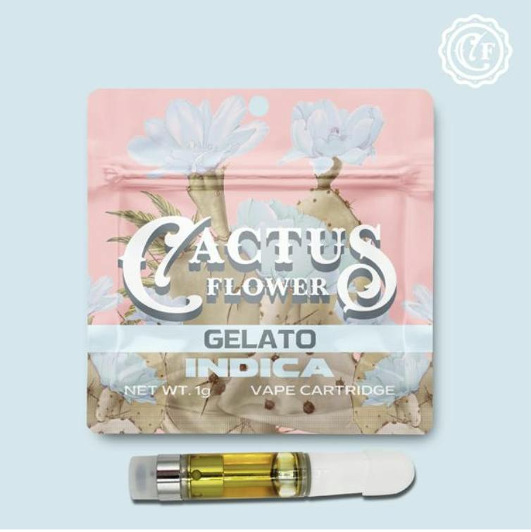 Cactus Flower | Gelato | Vape Cartridge | 1g