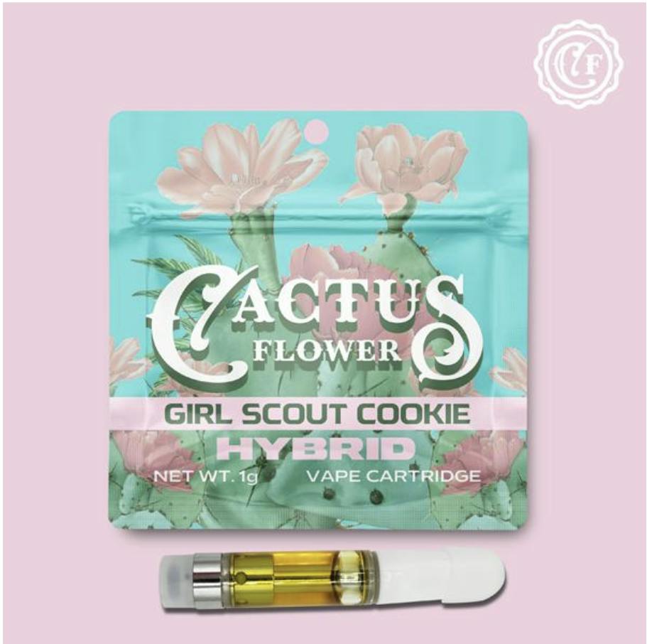 Cactus Flower | Girl Scout Cookies | Cartridge | 1g