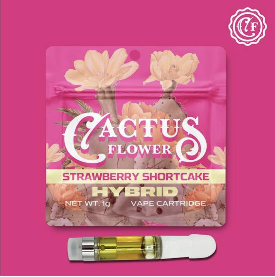 Cactus Flower | Strawberry Shortcake | Cartridge | 1g