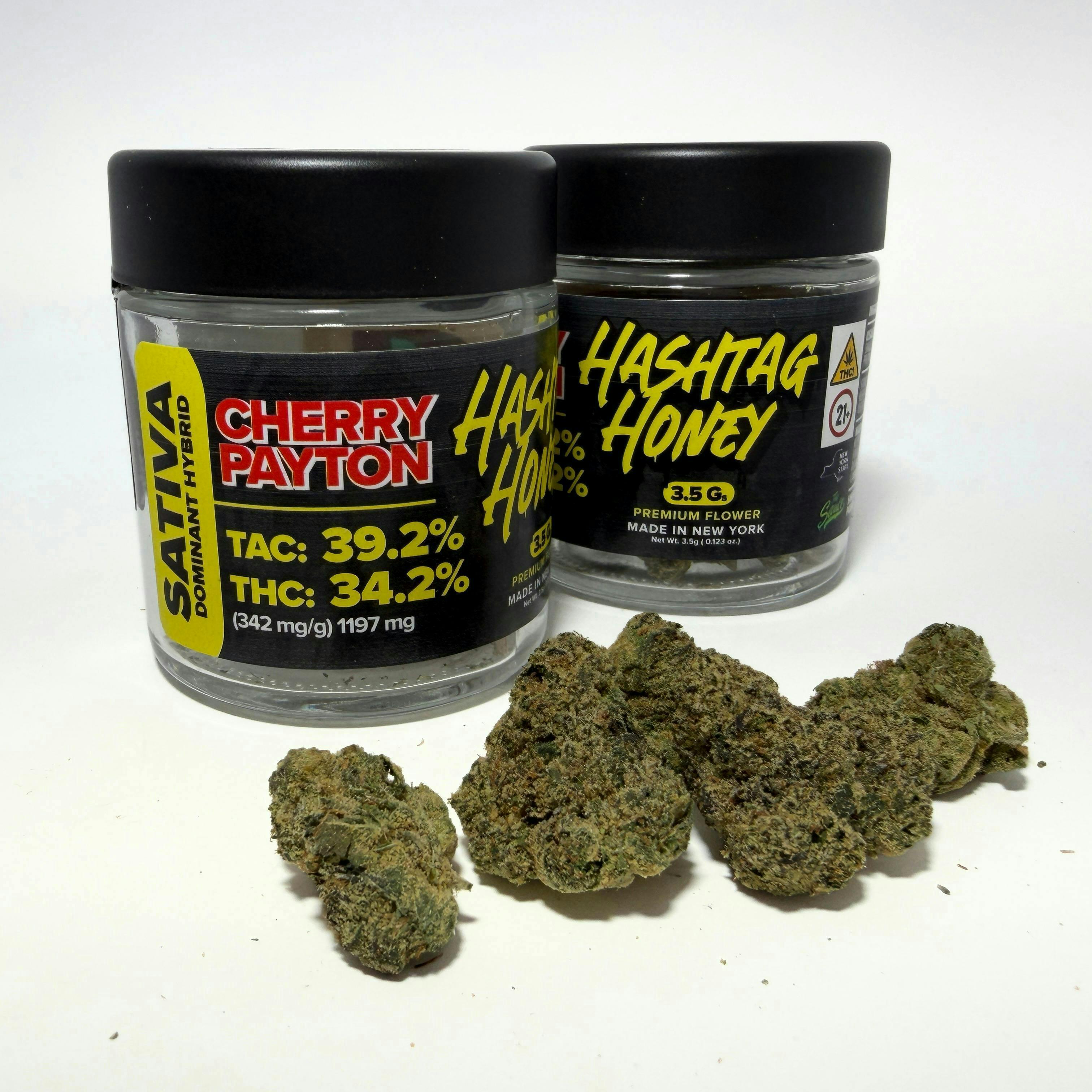 Cherry Payton | Big Buds | 3.5g by Hashtag Honey