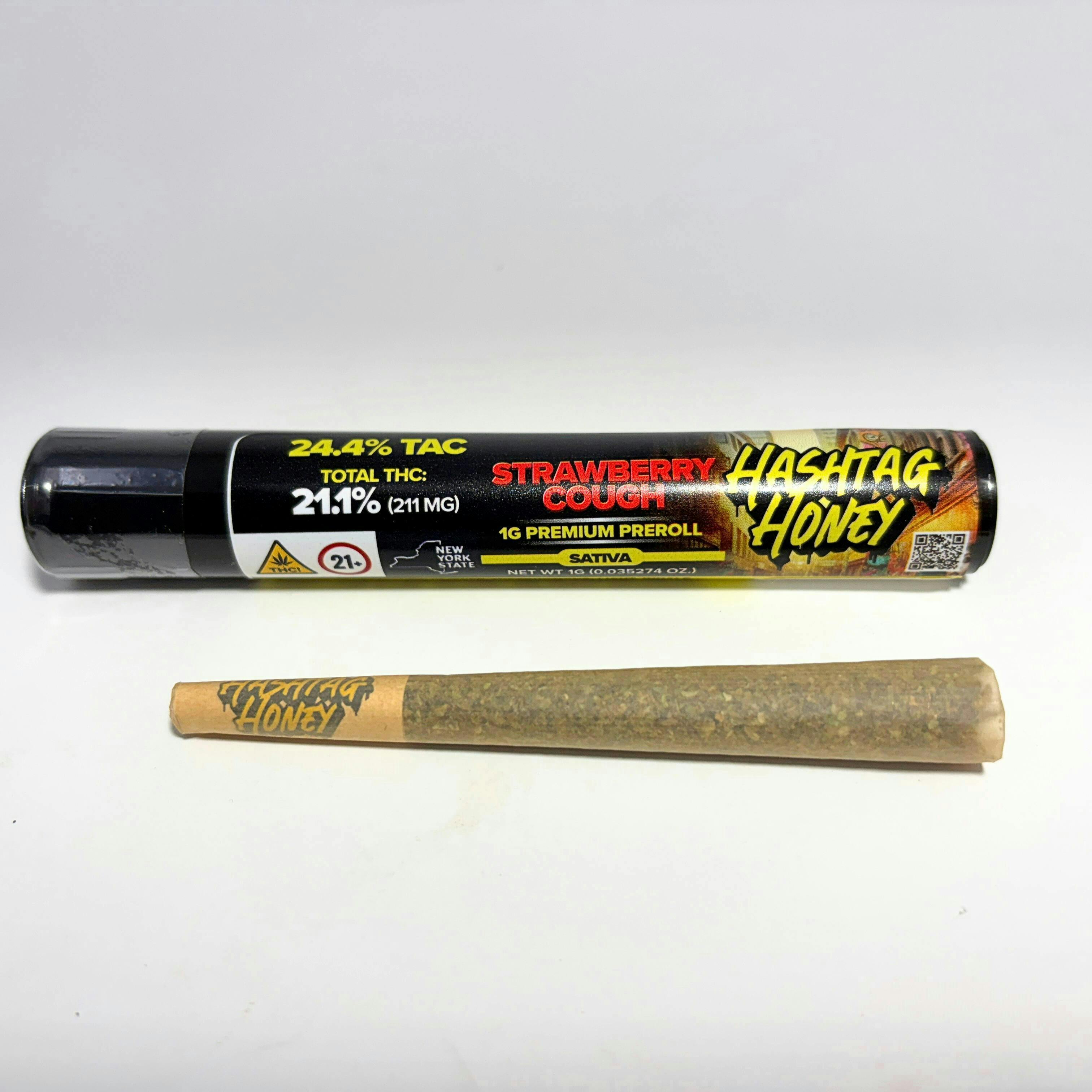 Hashtag Honey | Strawberry Cough | Joint | 1g