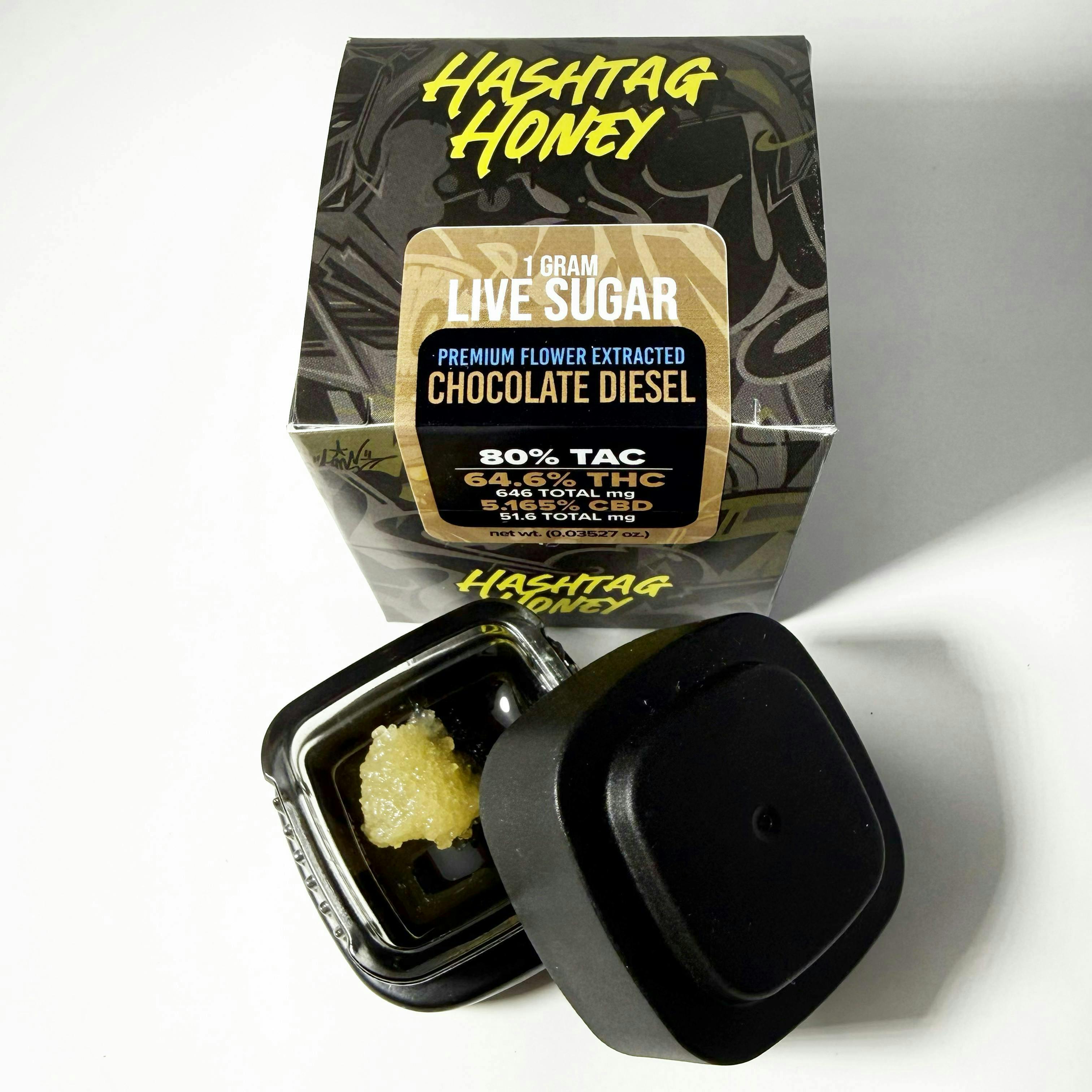 Hashtag Honey | Chocolate Diesel | Live Sugar | 1g