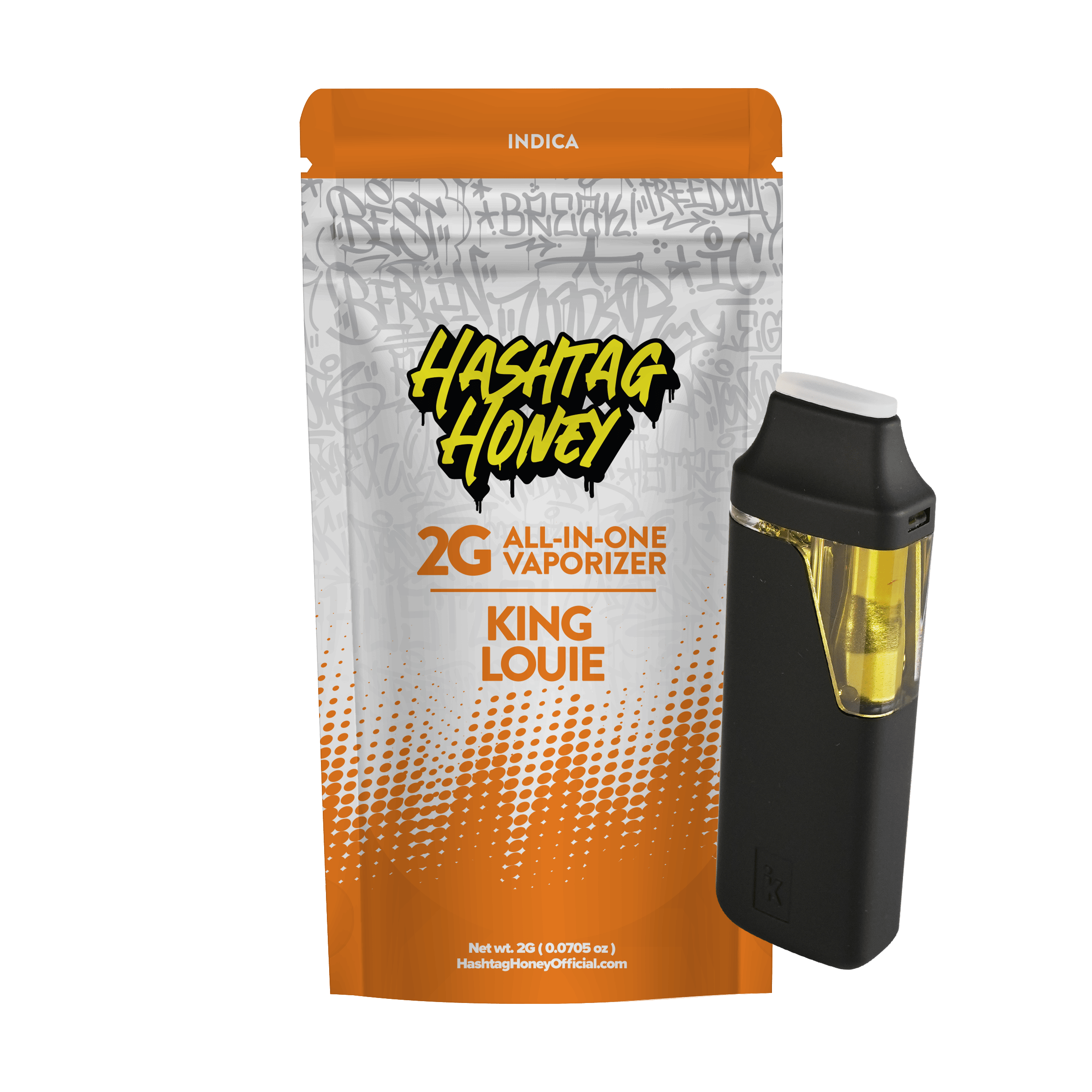 Hashtag Honey | King Louie | Disposable | 2g by Hashtag Honey