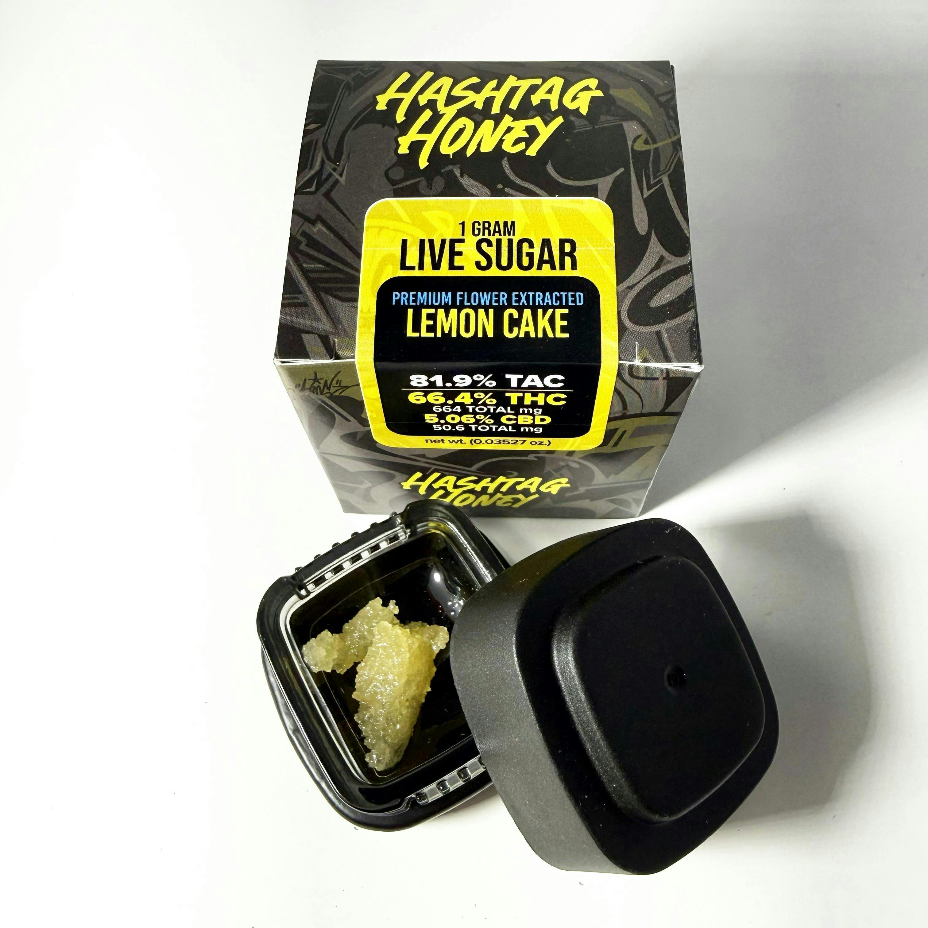 Hashtag Honey | Lemon Cake | Live Sugar | 1g at Luxus Botanica