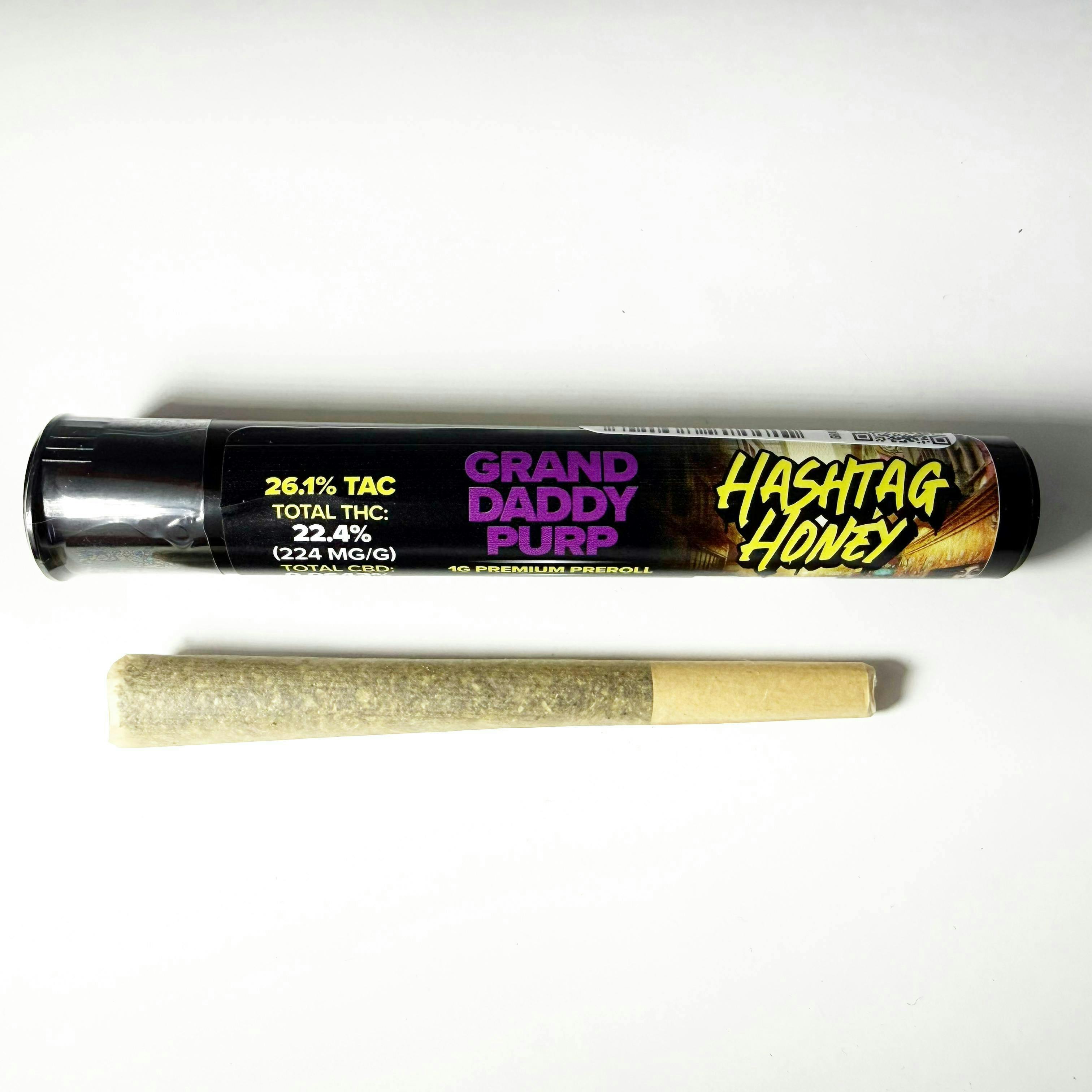 Hashtag Honey | Grand Daddy Purp | Joint | 1g