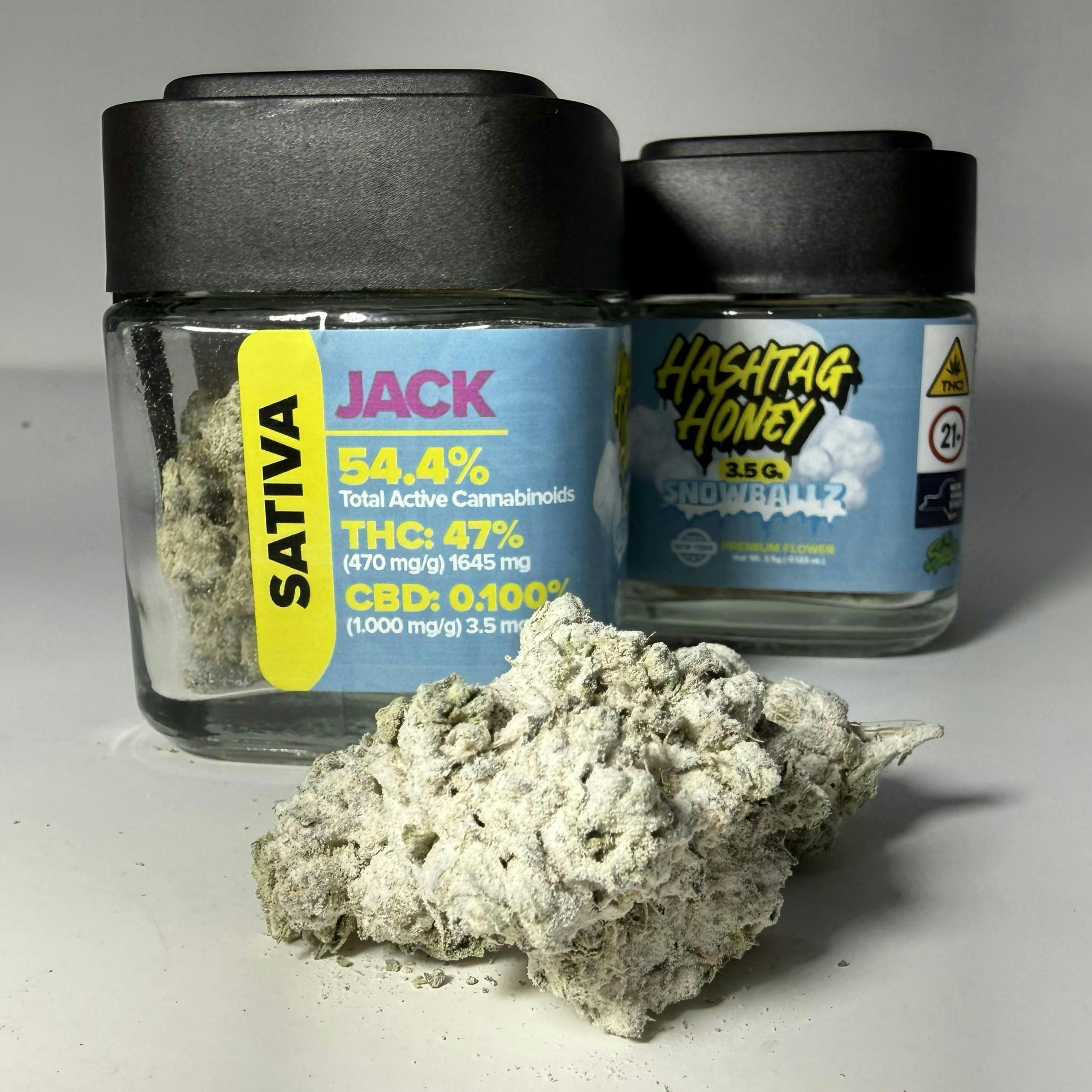 Hashtag Honey | Jack | Snowballz Infused Flower | 3.5g by Hashtag Honey