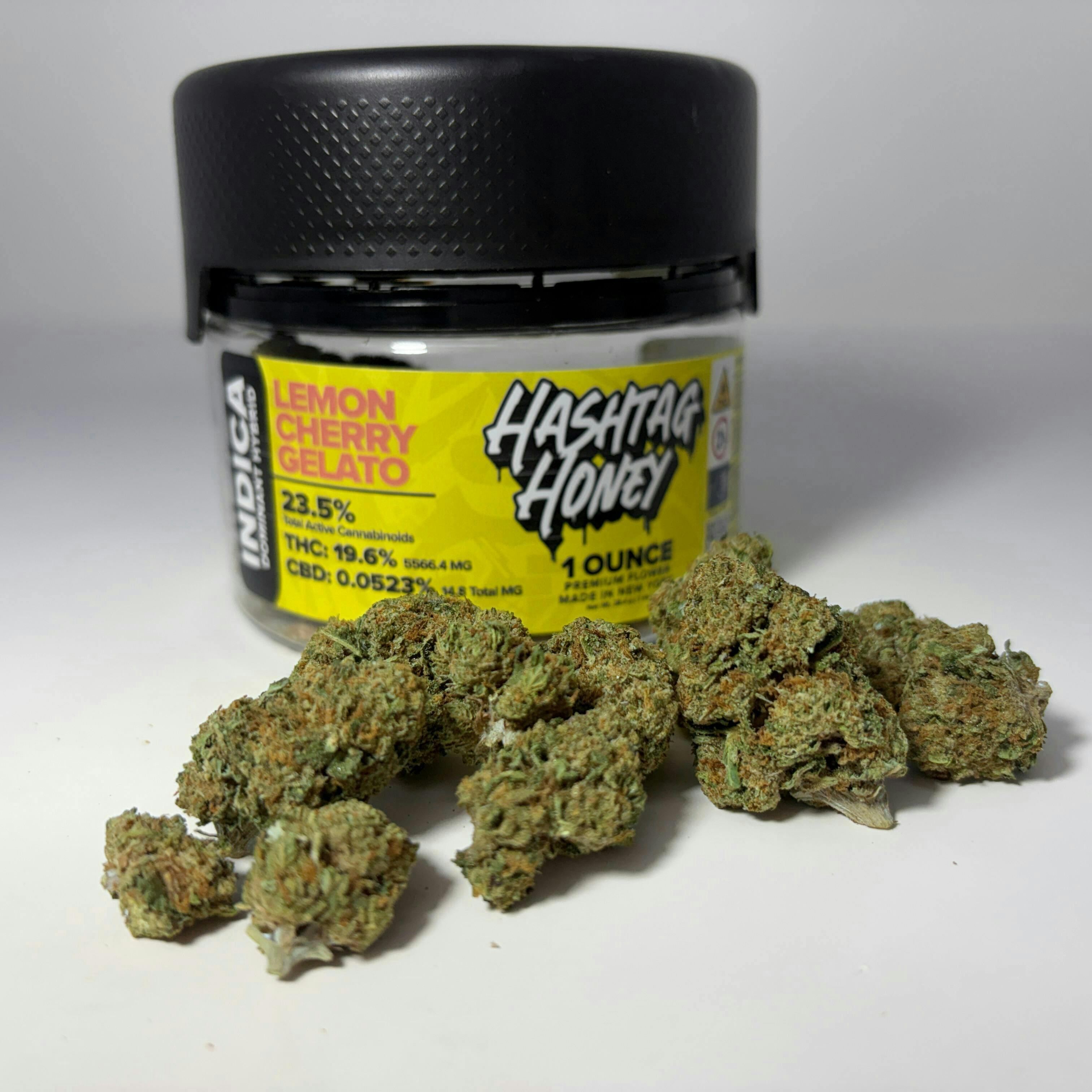 Lemon Cherry Gelato | Big Buds | 28g by Hashtag Honey