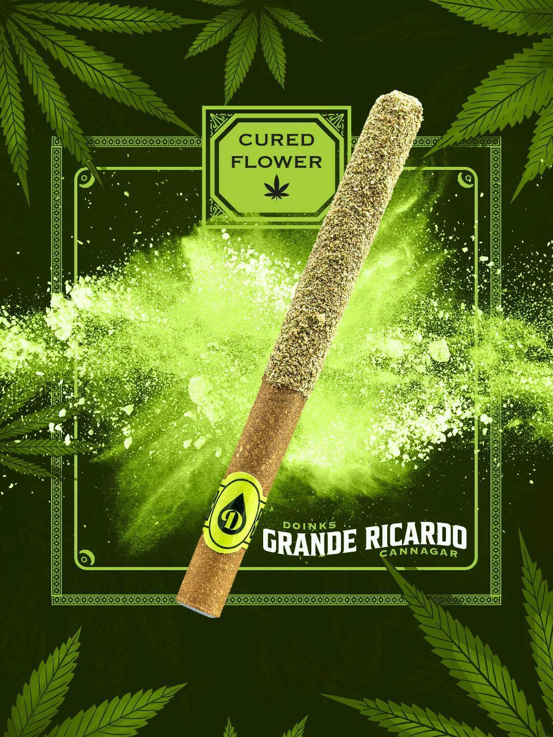 Grande Ricardo | Cured Flower | Cannagar Blunt | 2.5g by Doinks (CO)