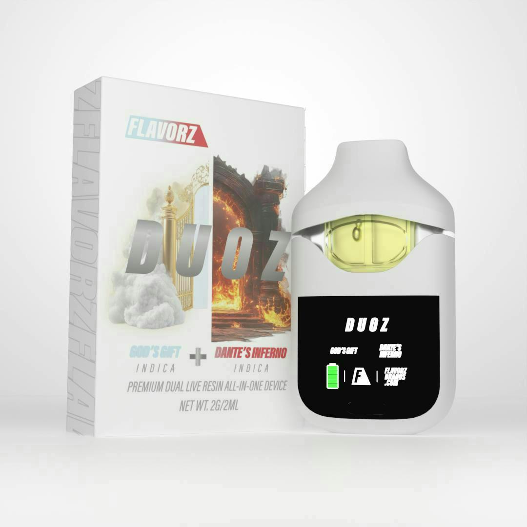 God's Gift + Dante's Inferno | Duoz Live Resin Disposable | 2g
