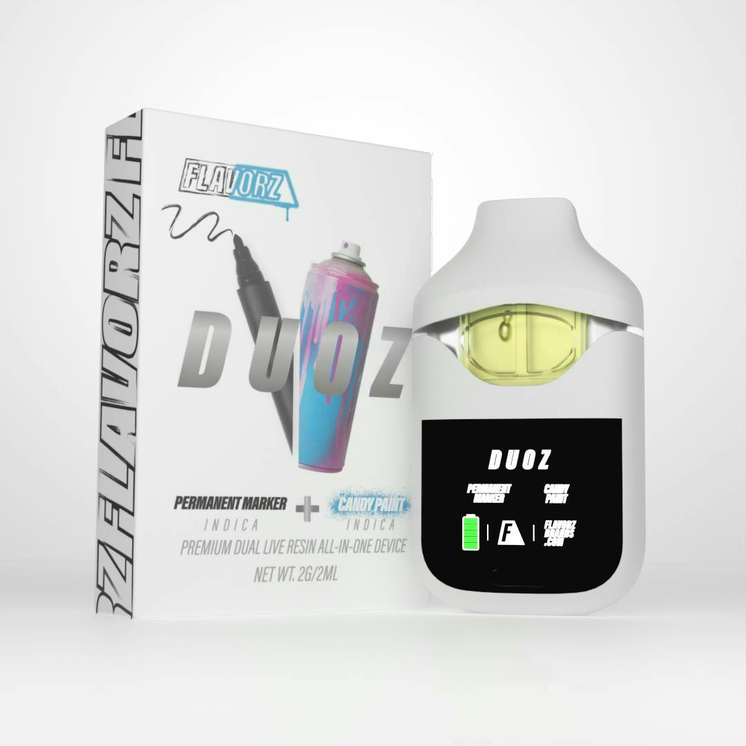 Permanent Marker + Candy Paint | Duoz Live Resin Disposable | 2g by FLAVORZ