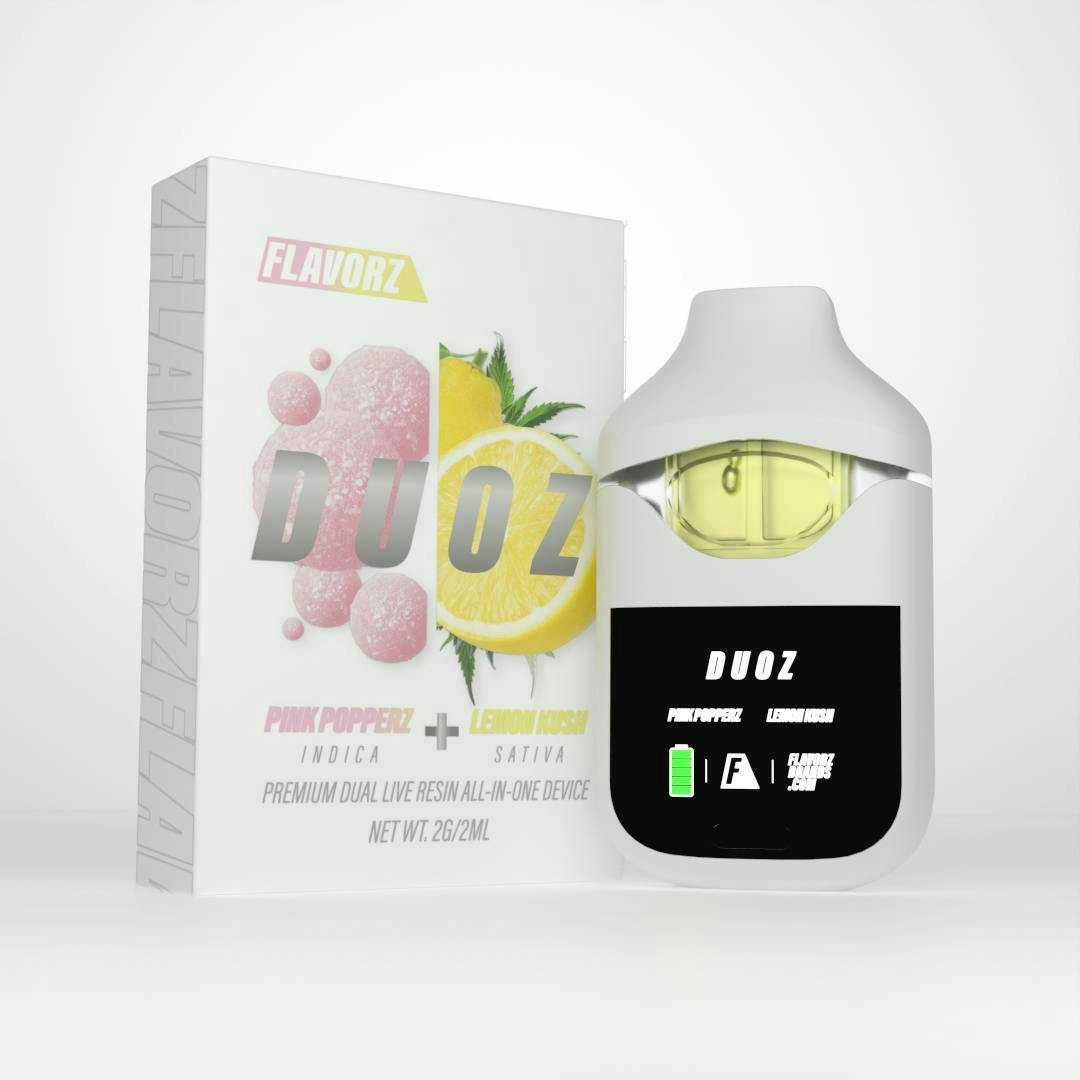 Pink Popperz Lemon Kush Duoz