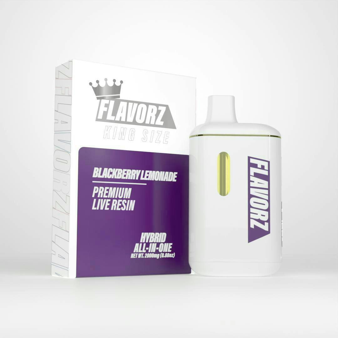 Blackberry Lemonade | Live Resin Disposable | 2g by FLAVORZ