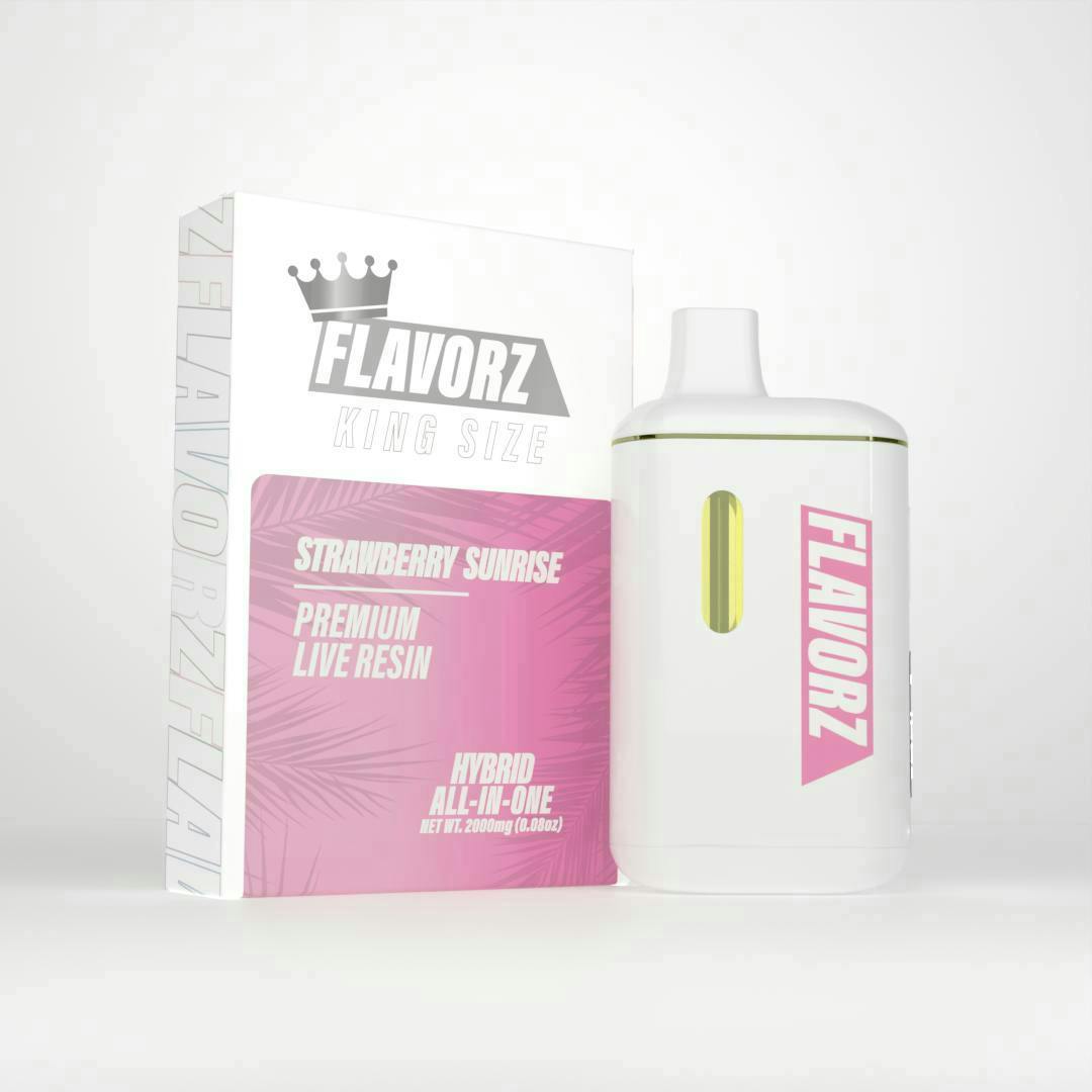 Strawberry Sunrise | Live Resin Disposable | 2g by FLAVORZ