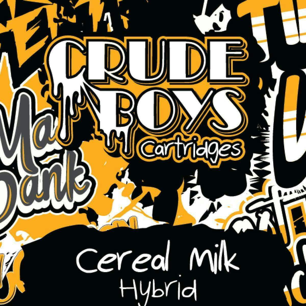 Crude Boys Concentrates | Cereal Milk | Cartridge | 1g at Mintz Cannabinoid Dispensary and Smoke Shop Sharon