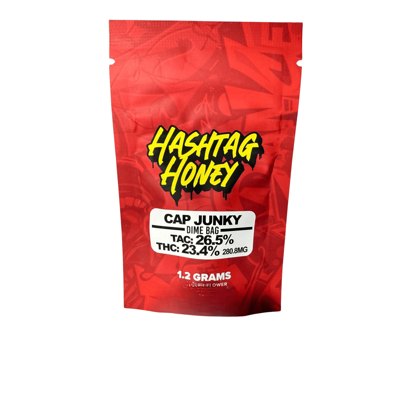 Hashtag Honey | Cap Junky | Big Buds | 1.2g Dime Bag at FlynnStoned Cannabis North Syracuse