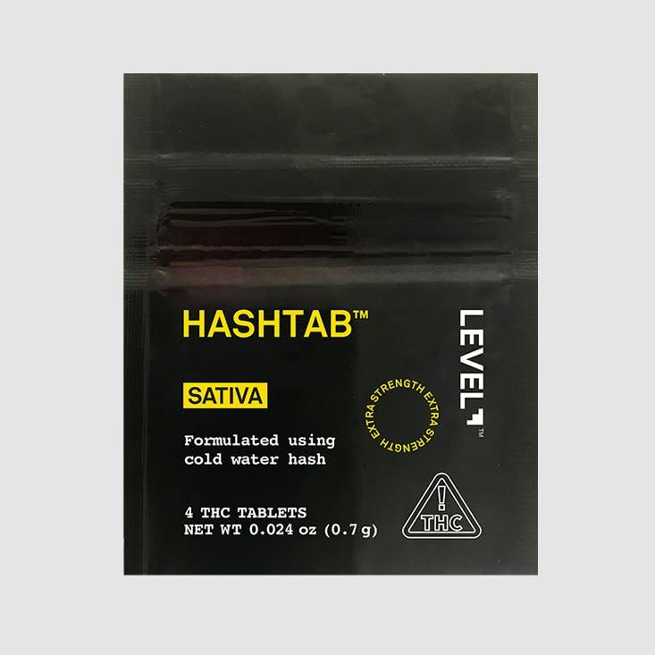 HASHTAB | Sativa Tablets | 100mg | 4ct | 25mg/ea