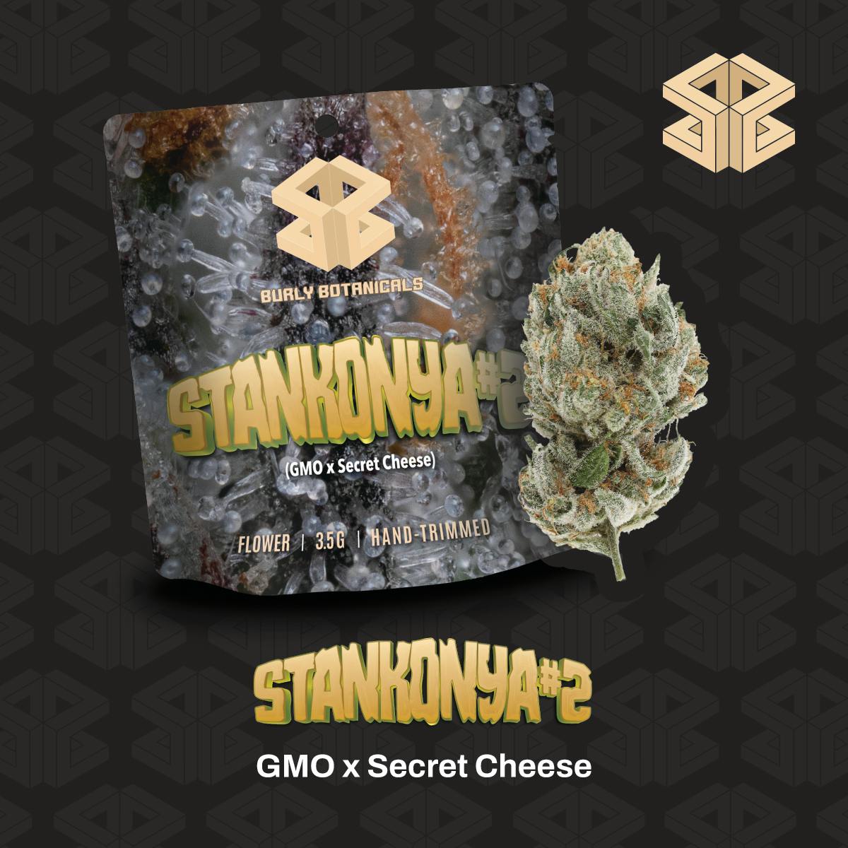 Burly Botanicals | Stankonya #2 | 3.5g | Pre-Pack by Burly Botanicals