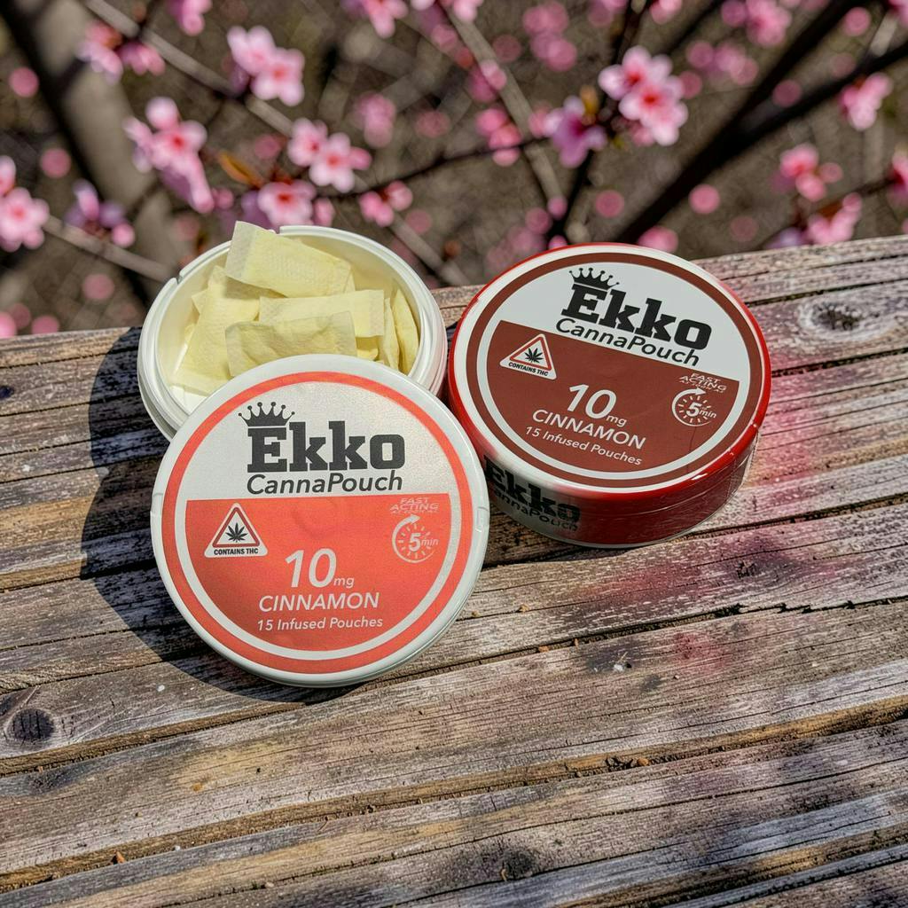EkkoEssence | CannaPouch | Cinnamon Infused Pouch | 150mg | 15ct | 10mg/ea by EkkoEssence