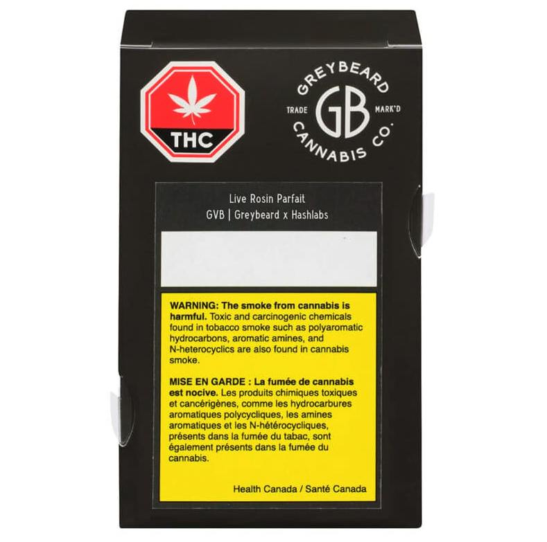 Greybeard | Parfait GVB | Live Rosin | 1g