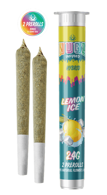 Lemon Ice | Infused Joints | 1.2g each | 2pk by NUGZ