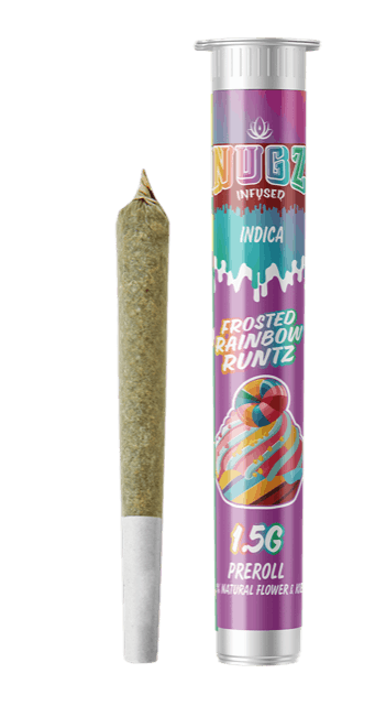 Frosted Rainbow Runtz | Infused Joint | 1.5g by NUGZ