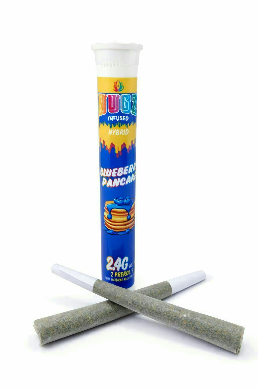 Blueberry Pancakes | Infused Joints | 1.2g each | 2pk by NUGZ