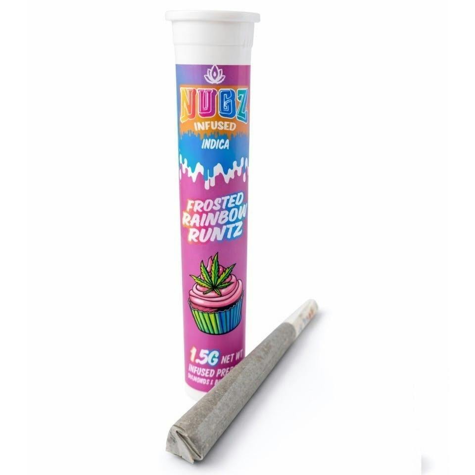 NUGZ | Frosted Rainbow Runtz | Infused Joints | 1.2g each - Nugz