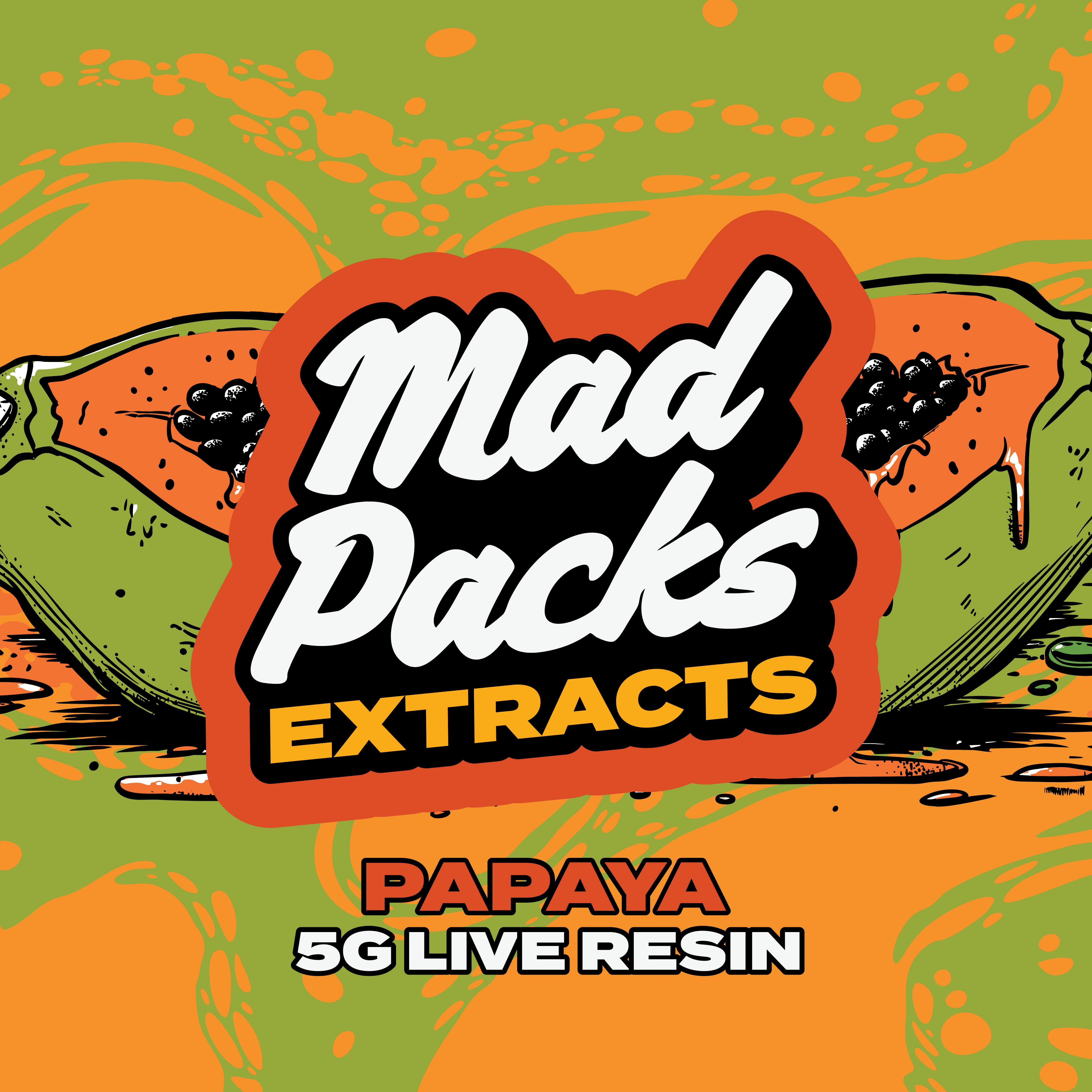 Mad Packs | 5g Bucket | Papaya by Mad Packs