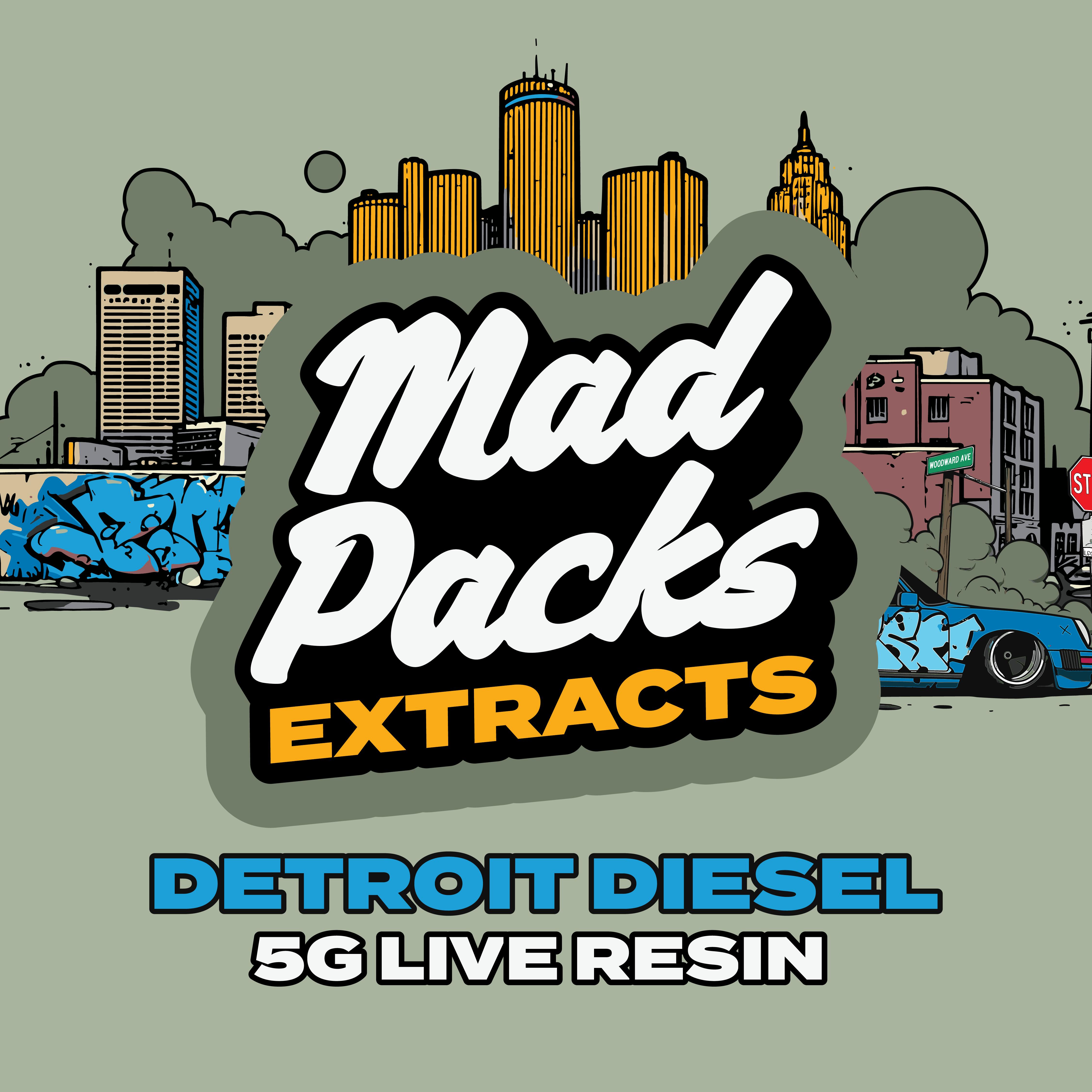 Mad Packs | 5g Bucket | Detroit Diesel by Mad Packs