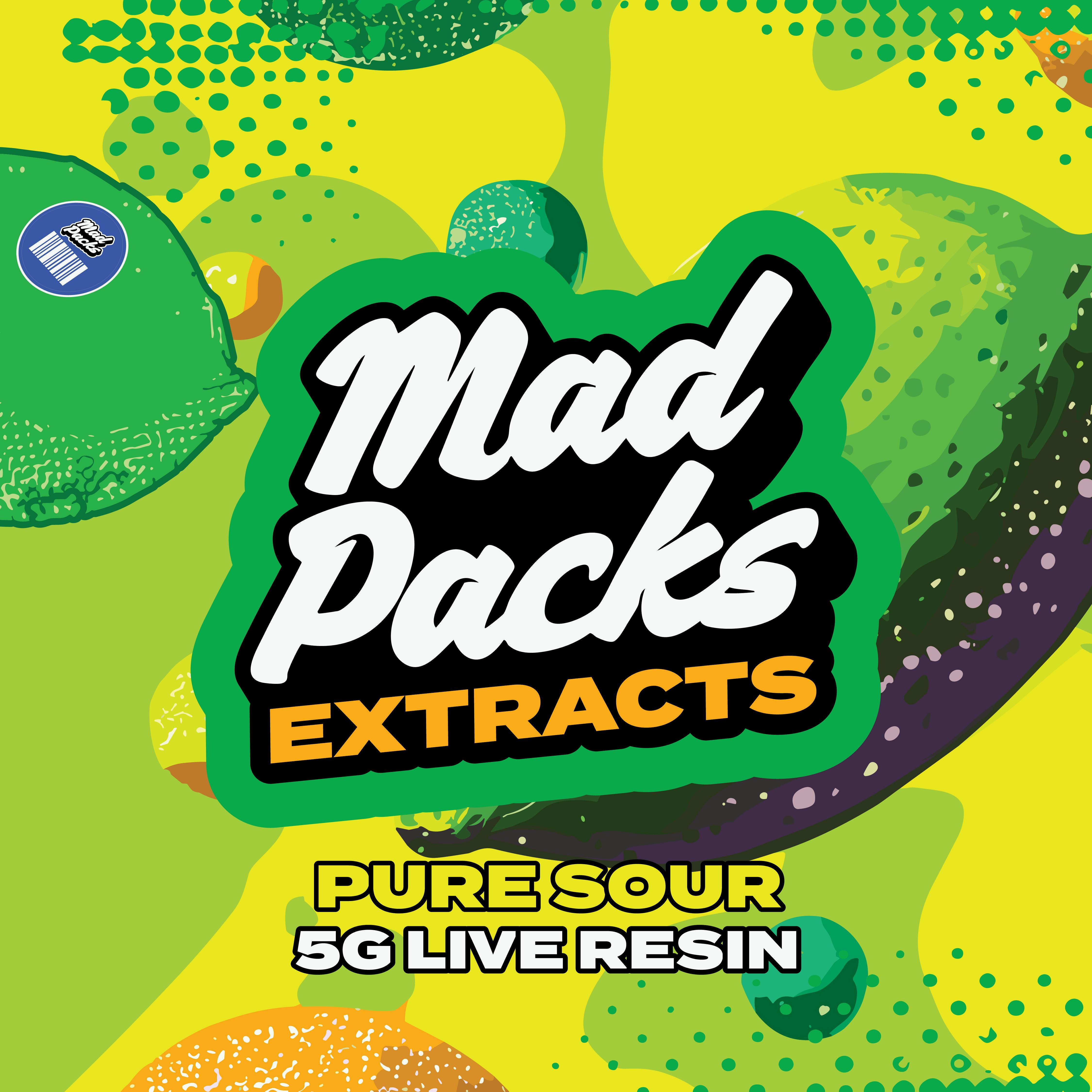 Mad Packs | 5g Bucket | Pure Sour