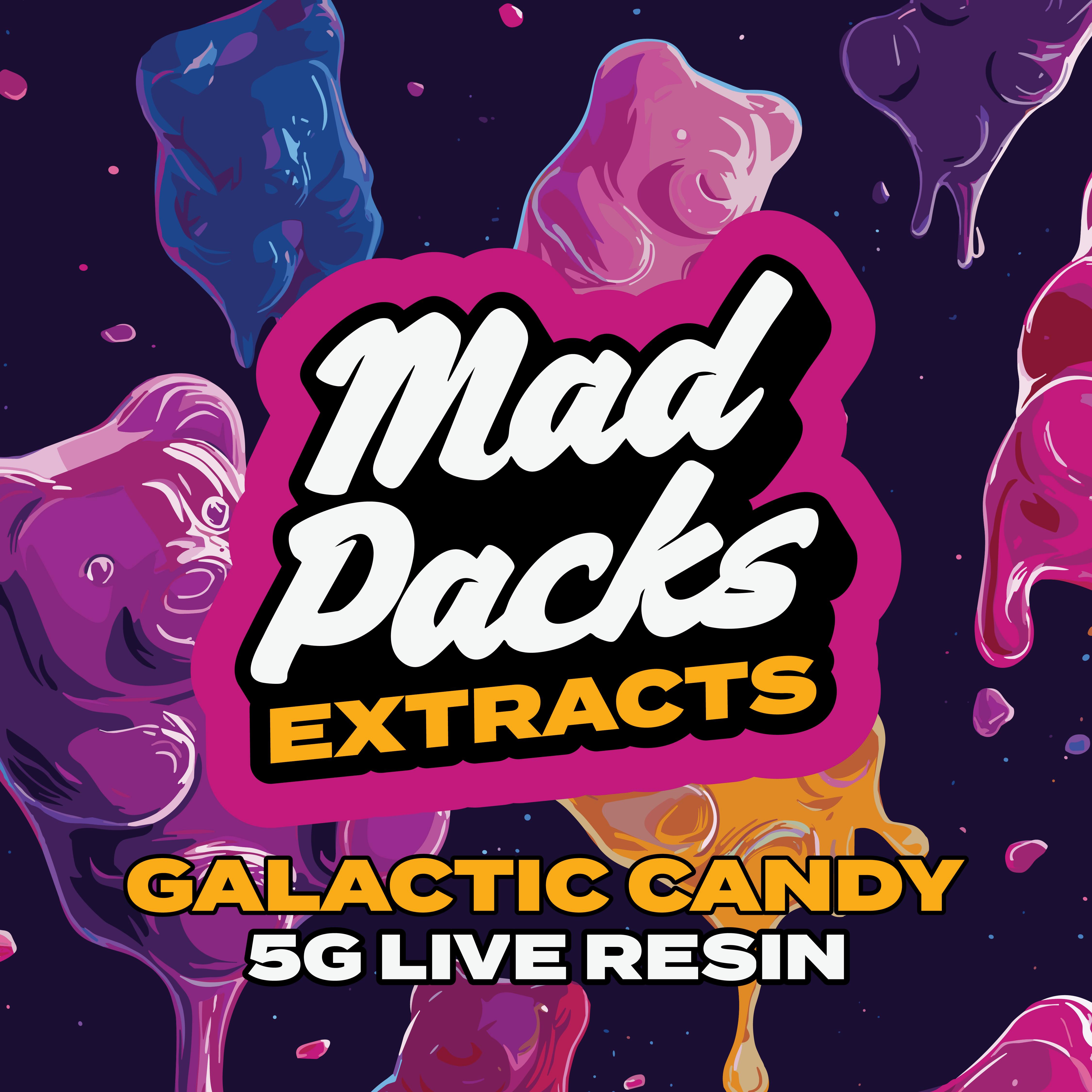 Mad Packs | 5g Bucket | Galactic Candy by Mad Packs