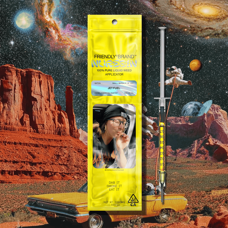 Friendly Brand — Jet Fuel - Live Nuresin Applicator