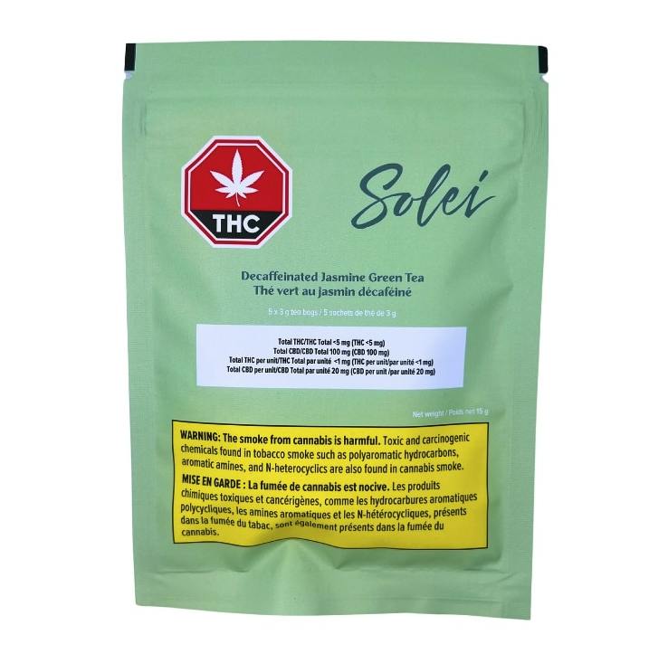20:1 Decaffeinated Jasmine Green Tea | Non-Carbonated | 1mg | 5pk