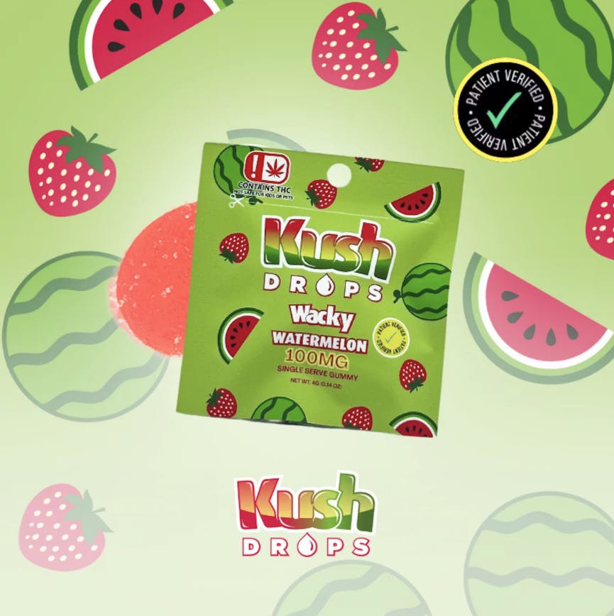 Kush Drops | Wacky Watermelon | Single | 100mg