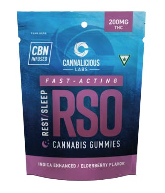 RSO REST | Elderberry Gummies | 20mg | 10pk