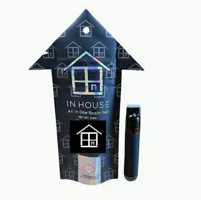 In House | Watermelon Laterz | Live Rosin Disposable | 0.5g - In House