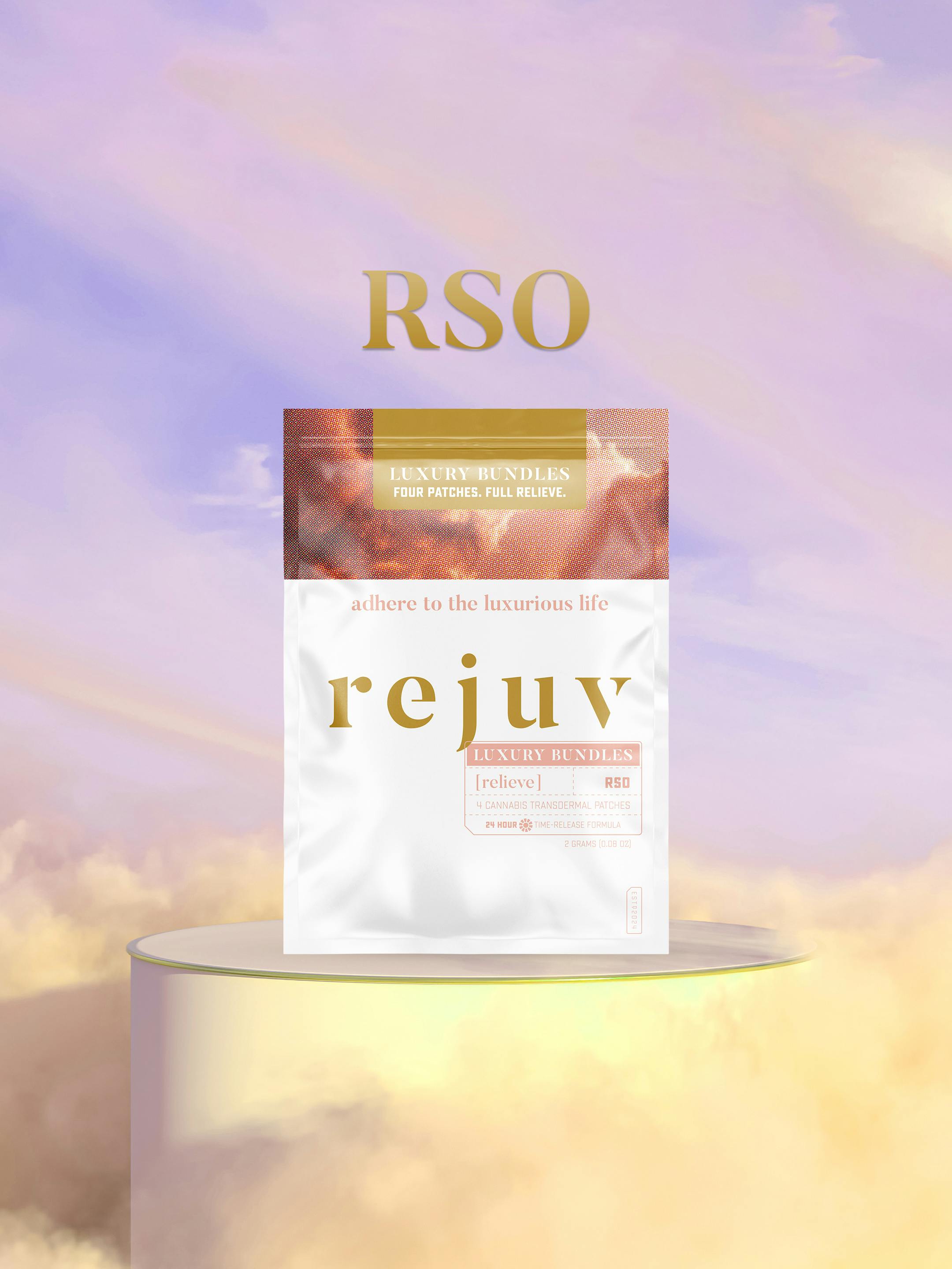 Rejuv | Relieve 24hr | Transdermal Patches | 25mg THC