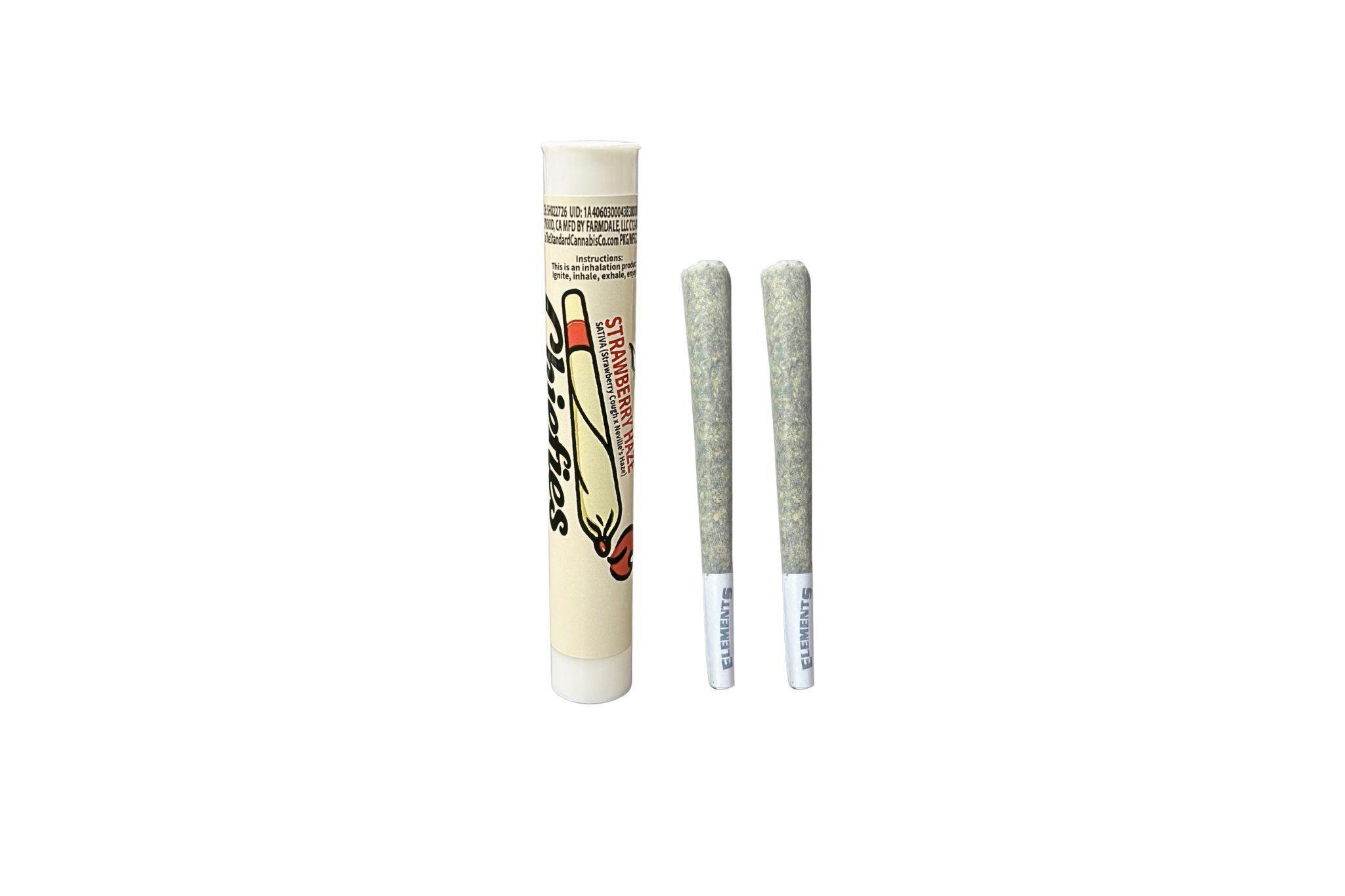 The Standard | Strawberry Haze | Pre Rolls | 1g 2pk