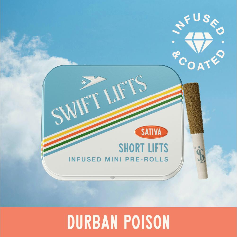 Swift Lifts | Durban Posion | Infused Minis | 0.5g each | 5pk