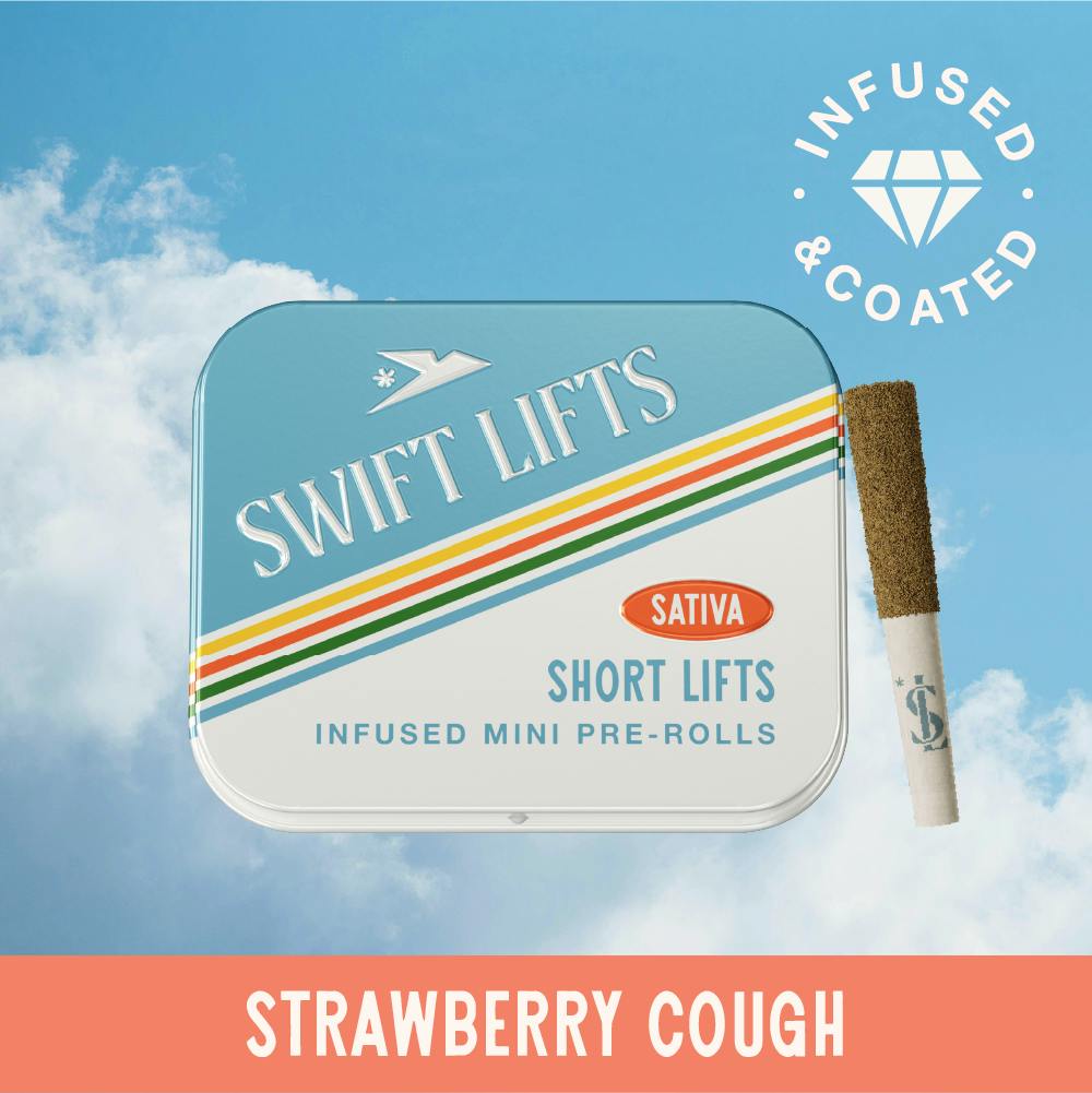 Swift Lifts | Strawberry Cough | Infused Minis | 0.5g each | 5pk by Swift Lifts