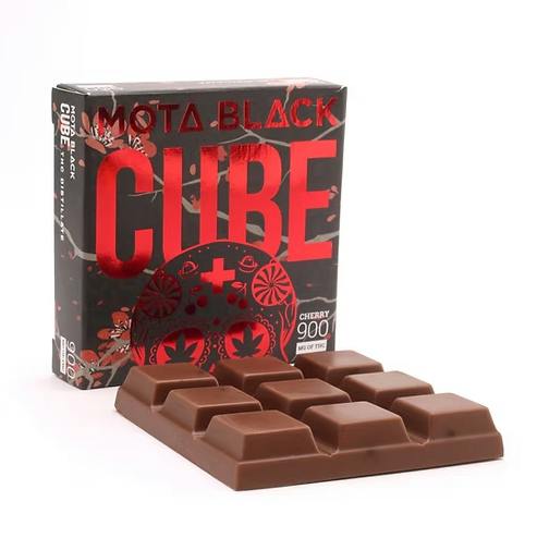 MOTA | Black Cube Cherry Chocolate | 900mg | 9ct | 100mg/ea by MOTA