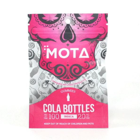 MOTA | Cola Bottles | Gummies | 100mg | 10ct | 10mg/ea by MOTA