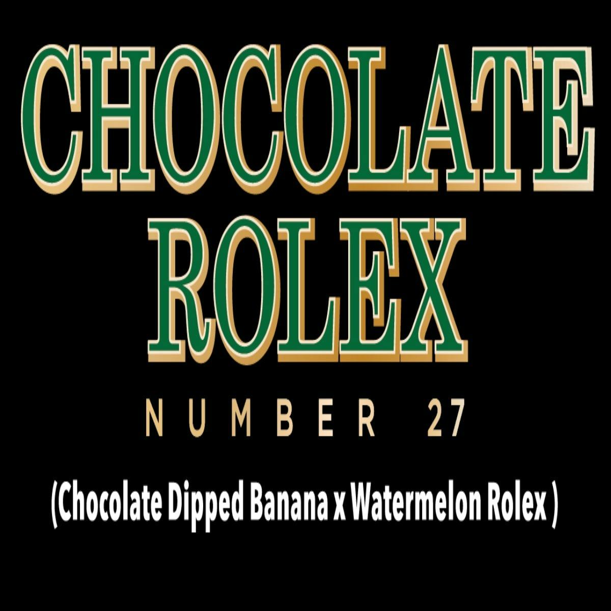 Burly Botanicals | Chocolate Rolex #27 | 2G | Live Resin Disposable by Burly Botanicals