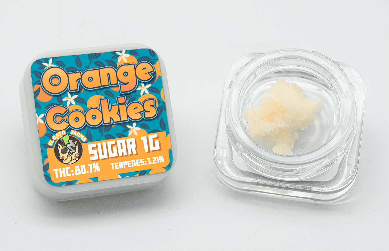 El Gato Concentrate 1g - Orange Cookies (Sugar)