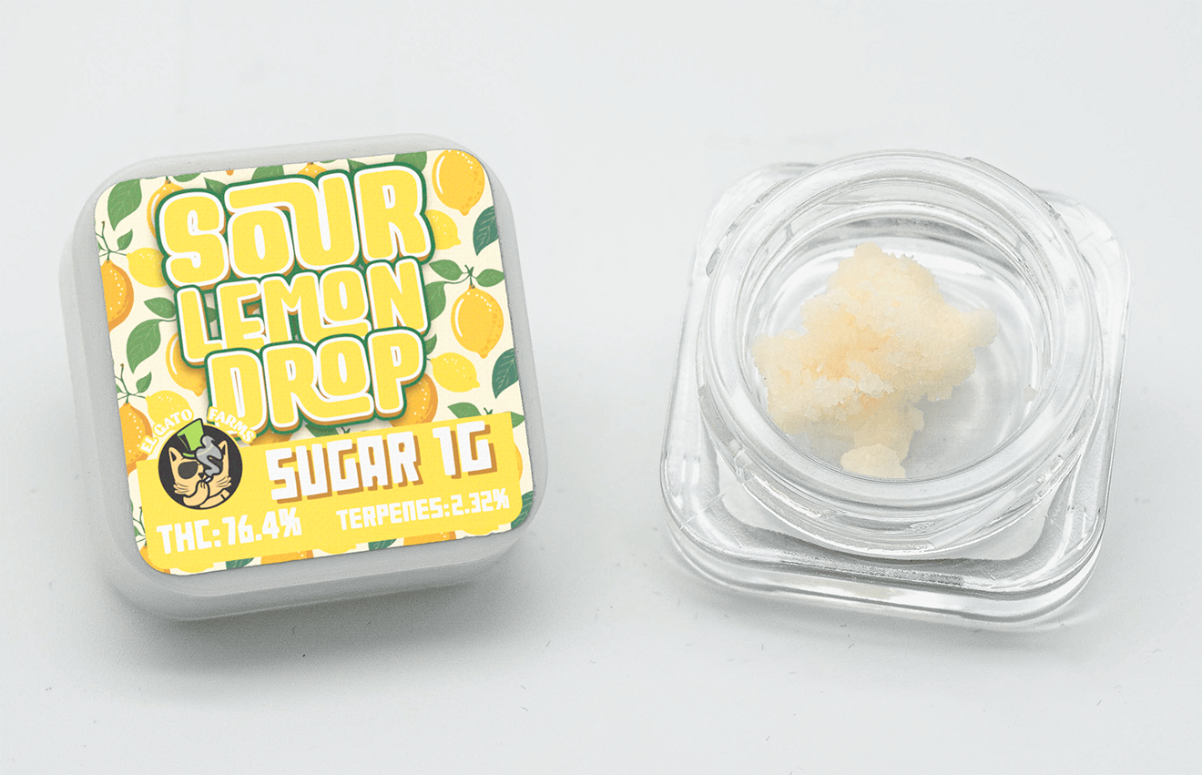 El Gato Concentrate 1g - Sour Lemon Drop (Sugar)