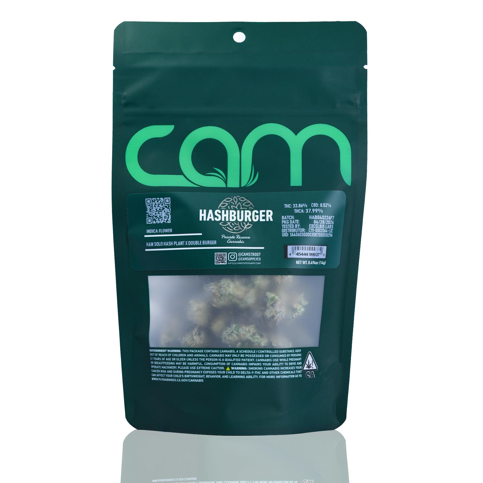 CAM | Hashburger | Big Buds | 14g