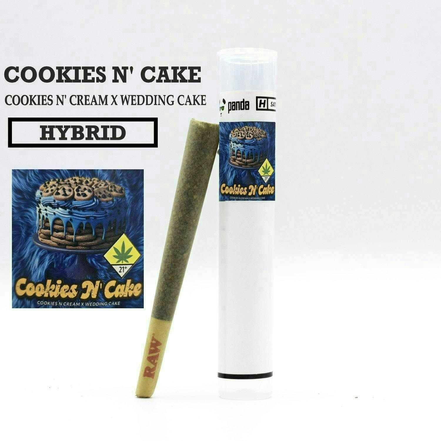 Cookies N' Cake | Joint | 1g by Phat Panda