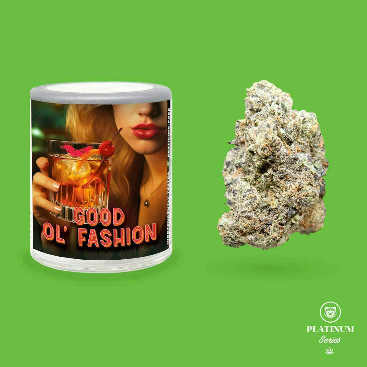 Platinum | Good Ol' Fashion | Big Buds | 3.5g by Phat Panda