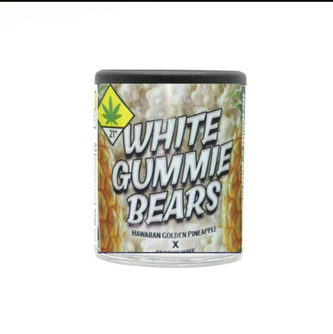 White Gummie Bears | Big Buds | 28g